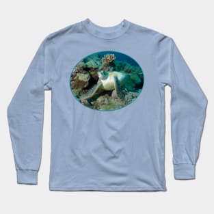 Sea turtle | Break on the way | Long Sleeve T-Shirt